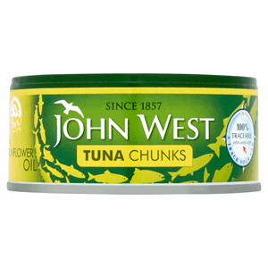 John West Tuna Chunks in Sunflower Oil 145g Image