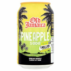 Old Jamaica Pineapple Soda 330ml Image