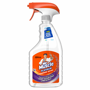 Mr Muscle Platinum Shower Shine Cleaner Spray 750ml Image