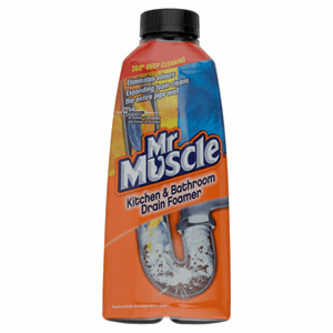 Mr. Muscle Kitchen & Bathroom Drain Foamer 500 ml Image