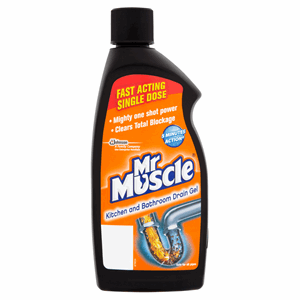 Mr. Muscle Kitchen and Bathroom Drain Gel 500 ml Image