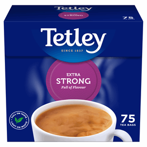 Tetley Extra Strong Teabags 75s Image