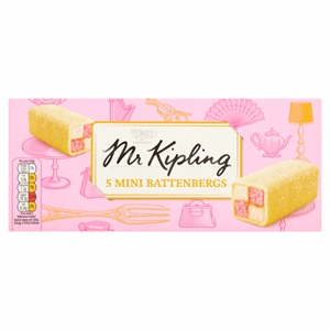 Mr Kipling 5 Mini Battenbergs Image