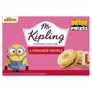 Mr Kipling 6 Viennese Whirls Cakes Image