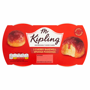 Kipling Cherry Bakewell Sponge Pudding 95g Image