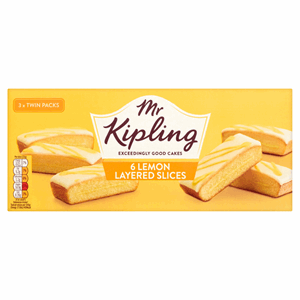 Mr Kipling 6 Lemon Layered Slices Image