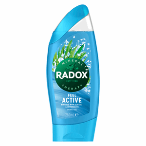 Radox Shower Active 225ml Image