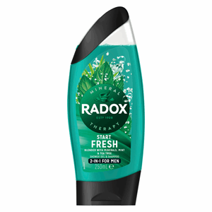 Radox Start Fresh 2-in-1 Shower Gel & Shampoo 250 ml Image