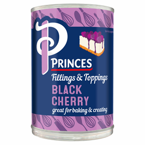 Princes Black Cherry Fruit Filling 410g Image