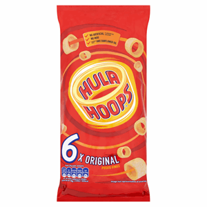 Hula Hoops Original Multipack Crisps 6 Pack Image