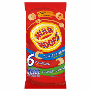 Hula Hoops Family Pack 6 x 24g Image