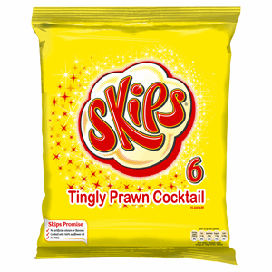 Skips Tingly Prawn Cocktail Flavour 6 x 13.1g Image