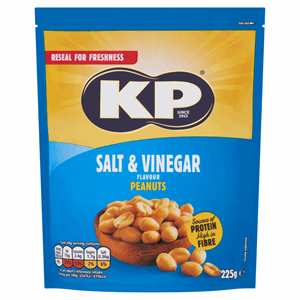 Kp Salt & Vinegar Peanuts 225g Image