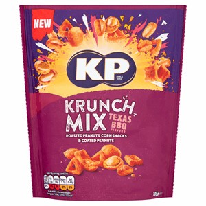 KP Krunch Mix Texas BBQ Peanut & Snack Mix 105g Image