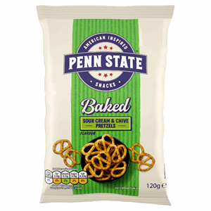 Penn State Sour Cream Pretzels 120g Image