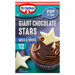 Dr Oetker Giant Chocolate Stars 20g Image