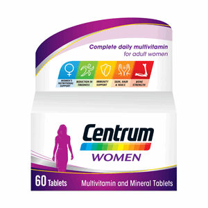 Centrum Women Multivitamins & Minerals 60 tablets Image