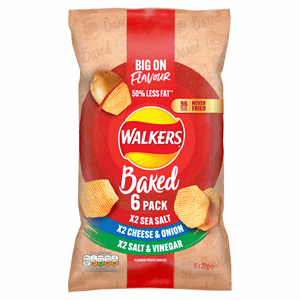 Walkers Baked Variety 6 x 25g Image