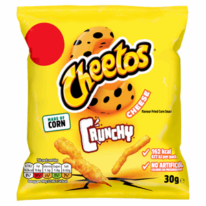 Cheetos Crunchy Cheese Snacks 30g Image