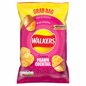 Walkers Crisps Prawn Cocktail 45g Image