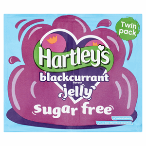 Hartley's Sugar Free Blackcurrant Flavour Jelly 2 x 11.5g Image