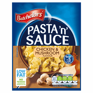 Batchelors Pasta 'n' Sauce Chicken & Mushroom Flavour Pasta Sachet 99g Image