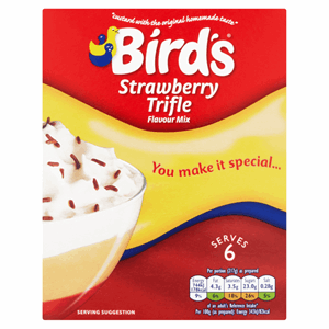 Bird's Strawberry Flavour Trifle Mix 141g Image