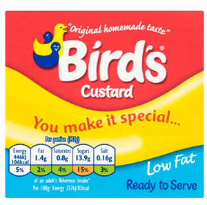 Birds Custard Ready To Serve Low Fat Tetra Pack (500 g) Image