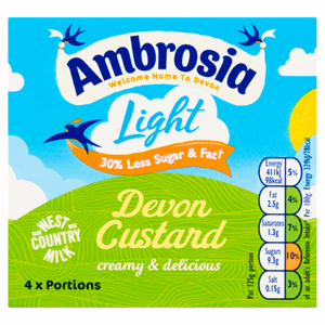 Ambrosia Light Devon Custard 500g Image