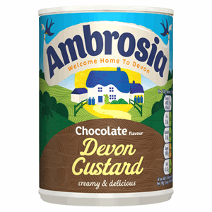 Ambrosia Chocolate Flavour Devon Custard 400g Image