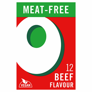 OXO 12 Meat-Free Vegan Beef Flavour Stock Cubes 12's (71g) Image