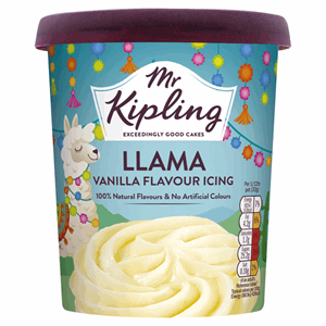 Mr Kipling Mr Kipling Llama Vanilla Flavour Icing 400g Image