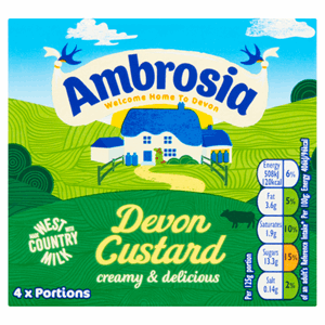 Ambrosia Devon Custard Tetra 500g Image