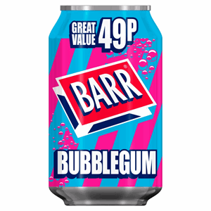 Barr Bubblegum 49P 330ml Image