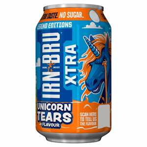 Irn Bru Xtra Unicorn Tears 330ml Image