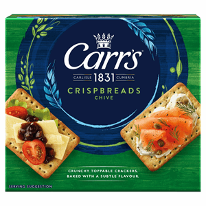 Carrs Crispbreads Chive 190g Image