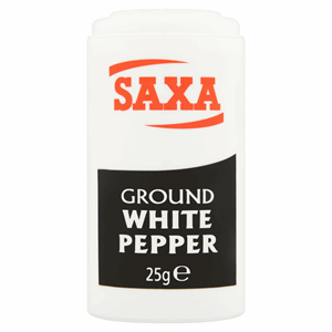 Saxa Pepper White 25g Image