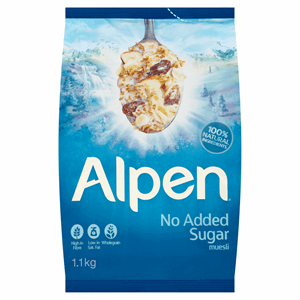 Alpen Muesli No Added Sugar 1.1kg Image