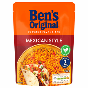 Bens Original Mexican Style Microwave Rice 250g Image