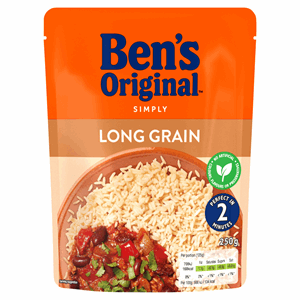 Bens Original Long Grain Microwave Rice 250g Image