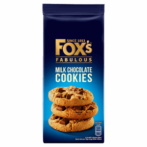 Foxs Chunky Cookies Milk 180g Image