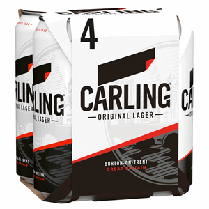 Carling Original Lager 4 x 440ml Image