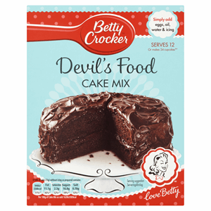 Betty Crocker Devil's Food Chocolate Cake Mix 425g Image