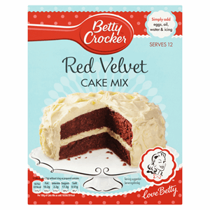 Betty Crocker Red Velvet Chocolate Cake Mix 425g Image