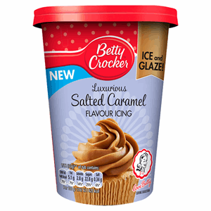 Betty Crocker Luxurious Salted Caramel Icing 400g Image