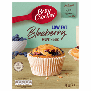 Betty Crocker Low Fat Blueberry Muffin Mix 335g Image