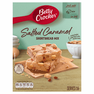 Betty Crocker Salted Caramel Shortbread Mix 345g Image