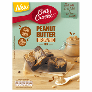 Betty Crocker Peanut Butter Brownie 350g Image