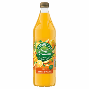 Robinsons Fruit Creations Zesty Orange & Mango Squash 1L Image