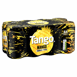 Tango Mango Sugar Free 8x330ml Image